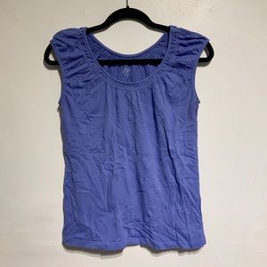 Set of Two Loft Scoop Neck Cotton Shirts